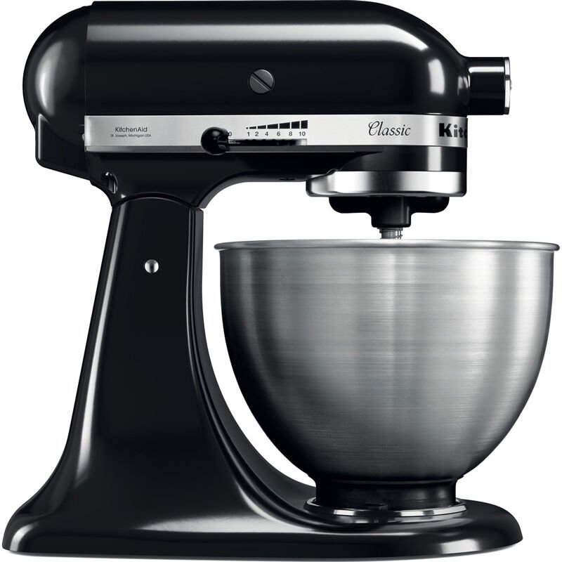 KitchenAid Classic 4,3 L Stand Mikser, 5K45SSEOB, Onyx black