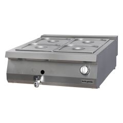 Öztiryakiler Yeni 900 Set Üstü Bain Marıe Gazlı 80x90x30-GN Kaplar Hariç, OBG 8090