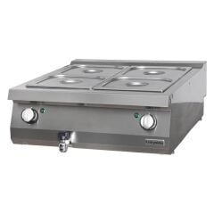 Öztiryakiler Yeni 900 Serisi, Set Üstü Elektrikli Bain Marie, 80x90x30, Gn Kaplar Hariç, OBE 8090