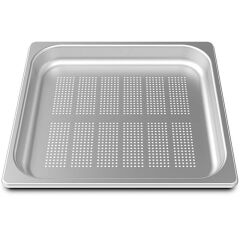 Unox Delikli Paslanmaz Çelik Tava, GN 2/3, 4 cm, TG710