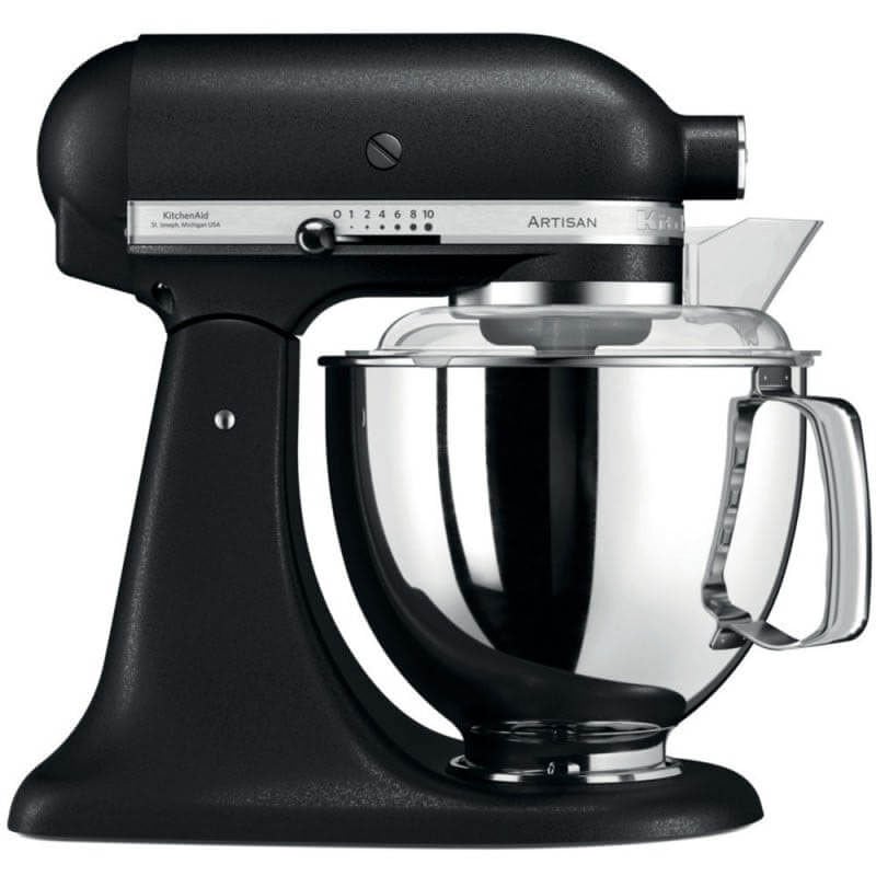 KitchenAid Artisan 4,8 L Stand Mikser Cast Iron Black- 5KSM175PSEBK