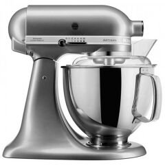 KitchenAid Artisan 4,8 L Stand Mikser, Contour Silver, 5KSM175PSECU