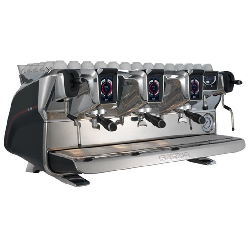 Faema E71 A3 Touch Blue Pearl Otomatik Espresso Kahve Makinesi, 3 Gruplu