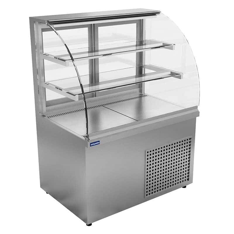 Öztiryakiler Bombe Camlı Sıcak Teşhir Dolabı, 290 lt, 120x70x135 cm