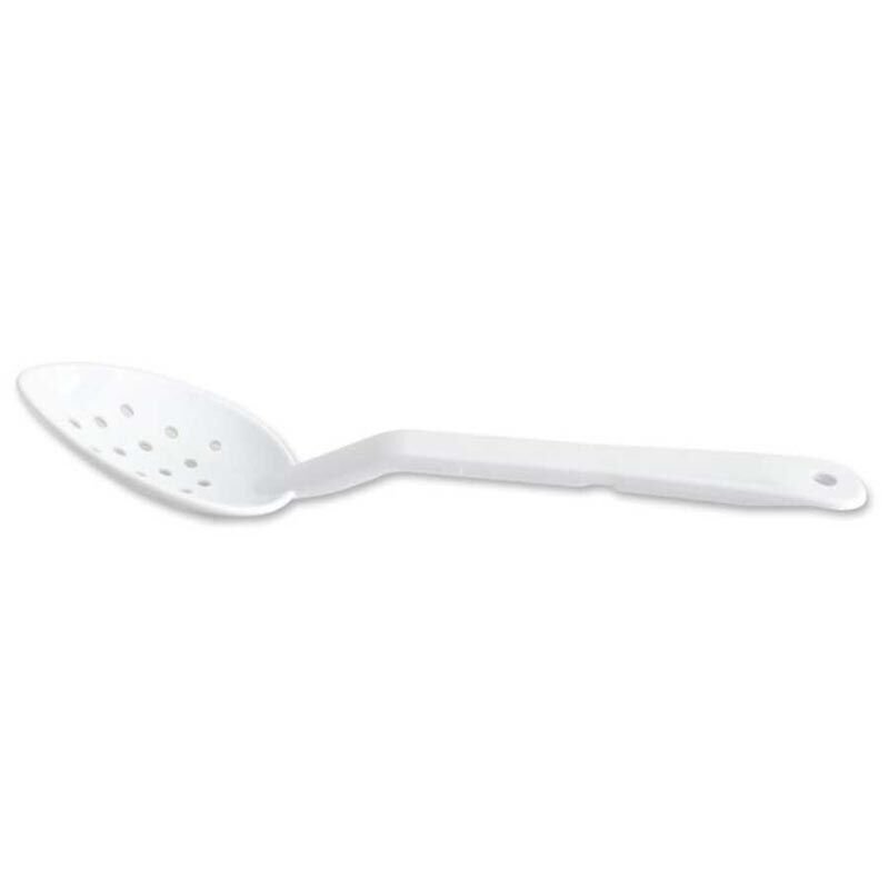Epinox Polikarbon Delikli Servis Kaşığı, 28 Cm, Beyaz, P 015