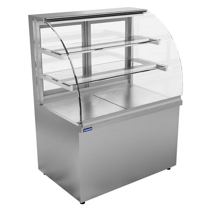 Öztiryakiler Bombe Camlı Nötr Teşhir Dolabı, 290 lt, 120x70x135 cm, ETD - 11N12 Model