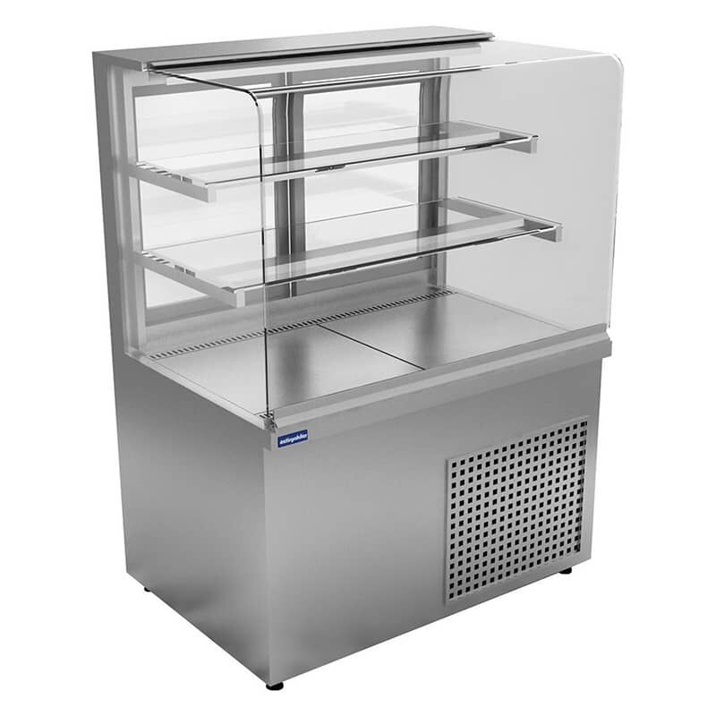 Öztiryakiler Düz Camlı Soğuk Teşhir Dolabı, 290 lt, 120x70x135 cm, ETD - 12C12 Model
